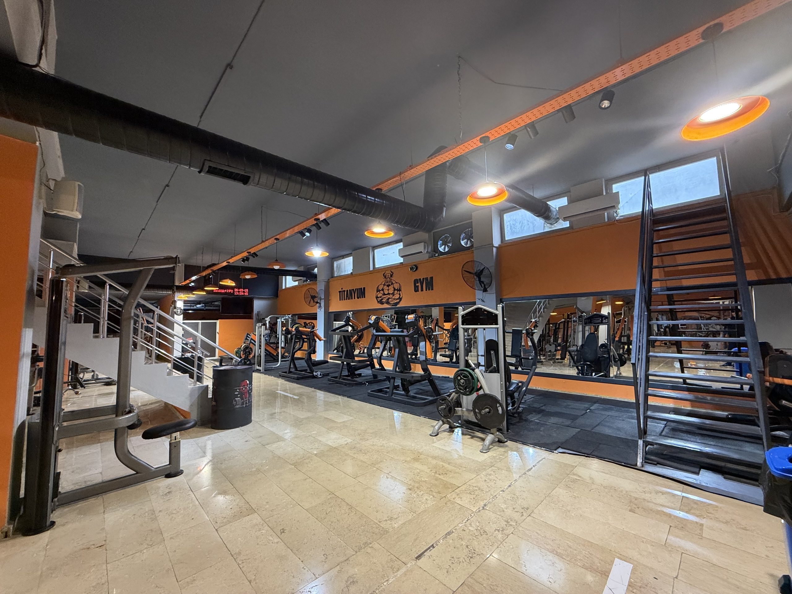 Titanyum GYM fitness alanı