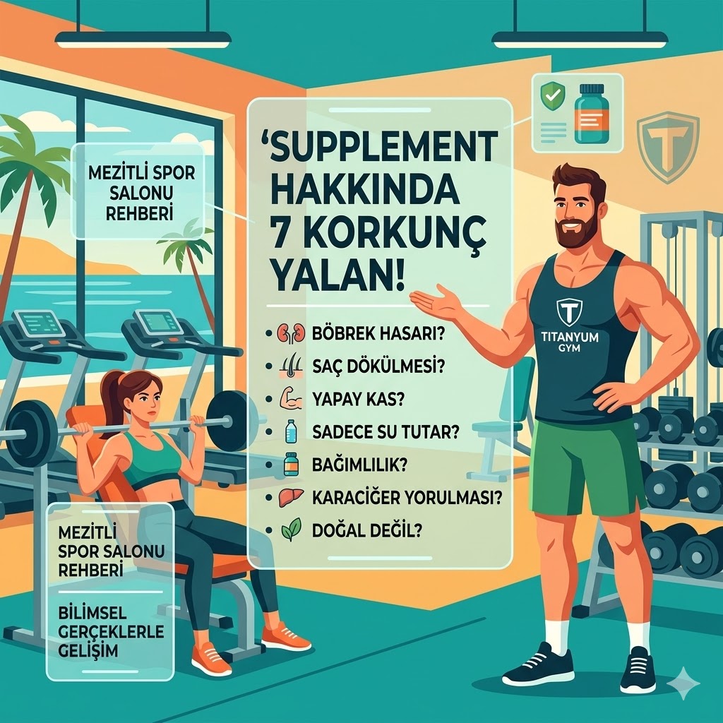 Mezitli Spor Salonu Rehberi: Supplement Hakkında 7 Korkunç Yalan!