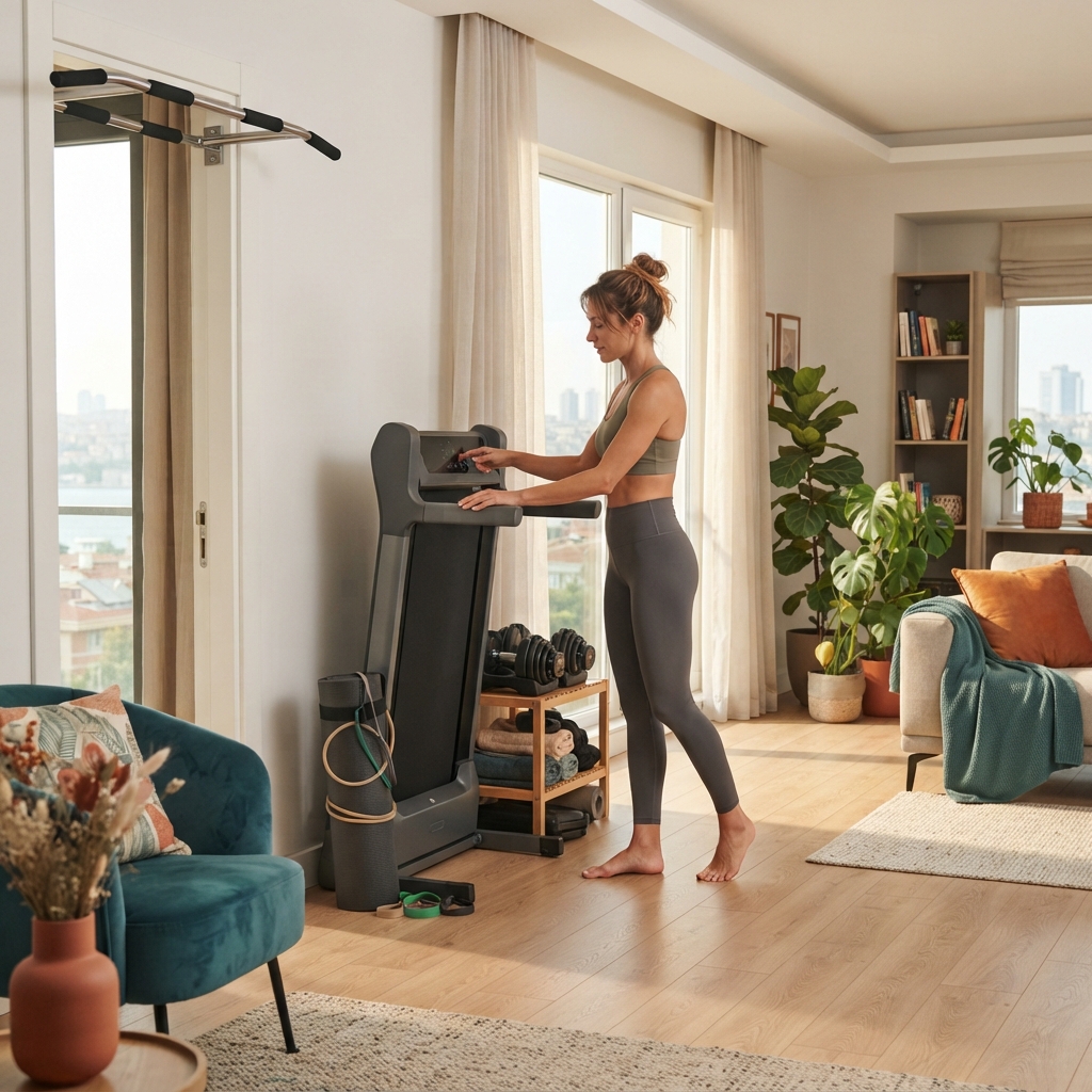 Evde Fitness Akımı Vol. 2: Evler Spor Salonuna Dönüşüyor